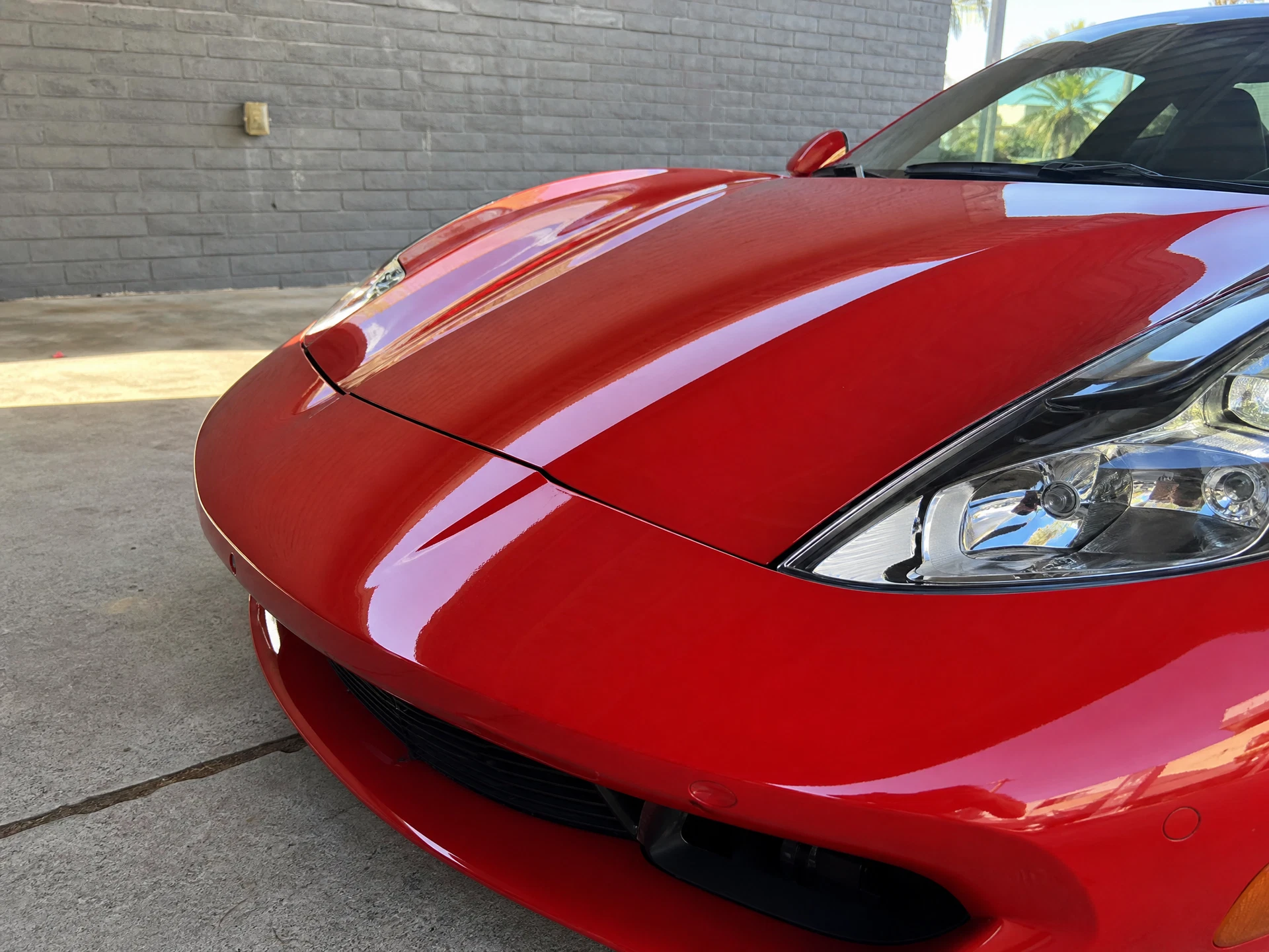 Paint protection film installation detail