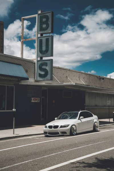 a bmw in san diego with tinted windows